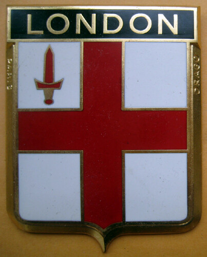 Badge auto car drago - , 1950s