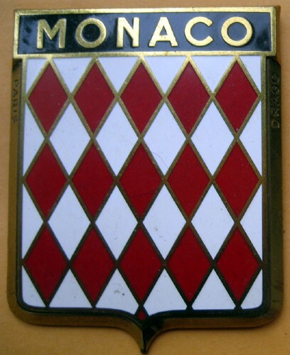 Badge auto car drago - , 1950s