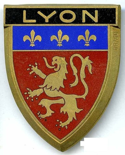 Badge auto car drago - , 1950s