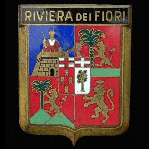Riviera dei fiori car badge - dei,
