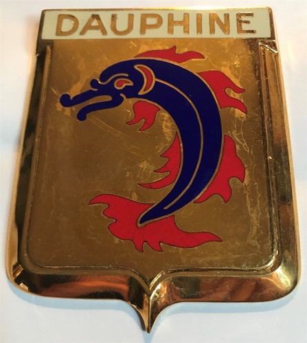 Badge auto car - drago, 1950s