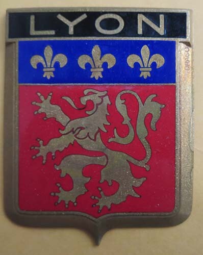 Badge auto car drago 1950s