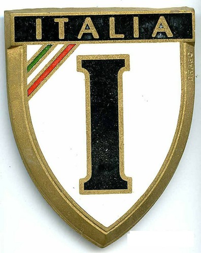 Badge auto car - drago, 1950s