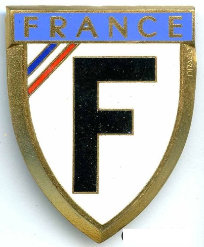 Badge auto car drago 1950s