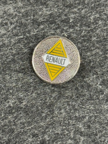 Vintage enamel renault - vintage,