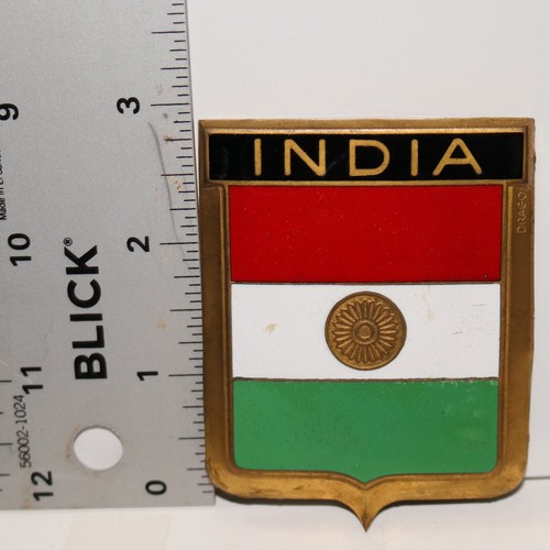 Car badge enamel drago 1950s - car,