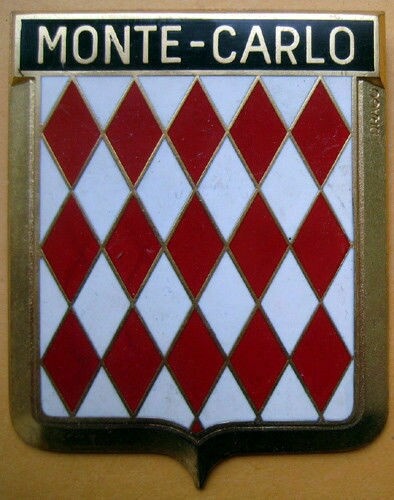 Badge auto car drago - , 1950s