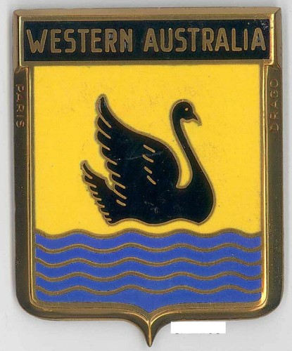 Badge auto car - drago, 1950s