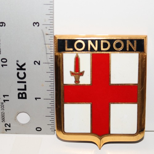 Car badge enamel drago 1950s - drago,