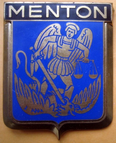 Badge auto car drago - , 1950s